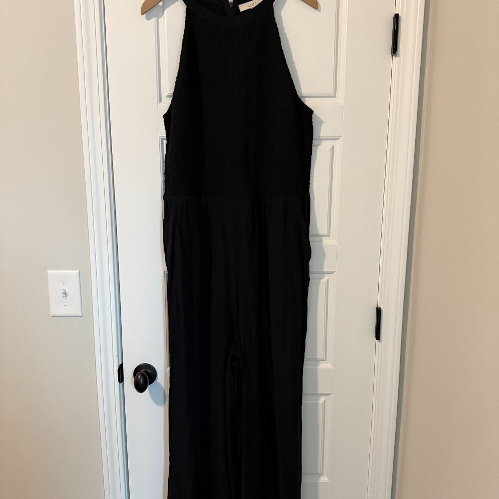 Black LOFT Jumpsuit, Size 18